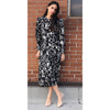 Black & White Floral Ragalan 2 Piece Set by Pinto