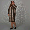 Alice Dress Plus Copper Snake