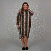 Alice Dress Plus Copper Snake