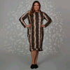 Alice Dress Plus Copper Snake