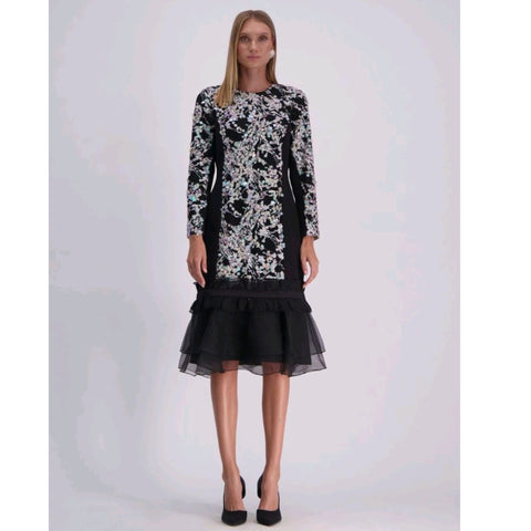 Irridescent Sequin Dress By Touch