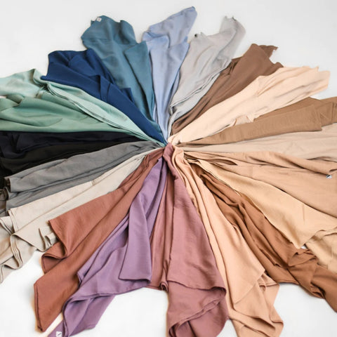 Luxe Solid Pretie Headscarf by Nicsessories